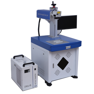 Desktop-5-Watt-UV-Lasermarkierungs-Graviermaschine